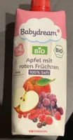 Apfel mit roten Früchten