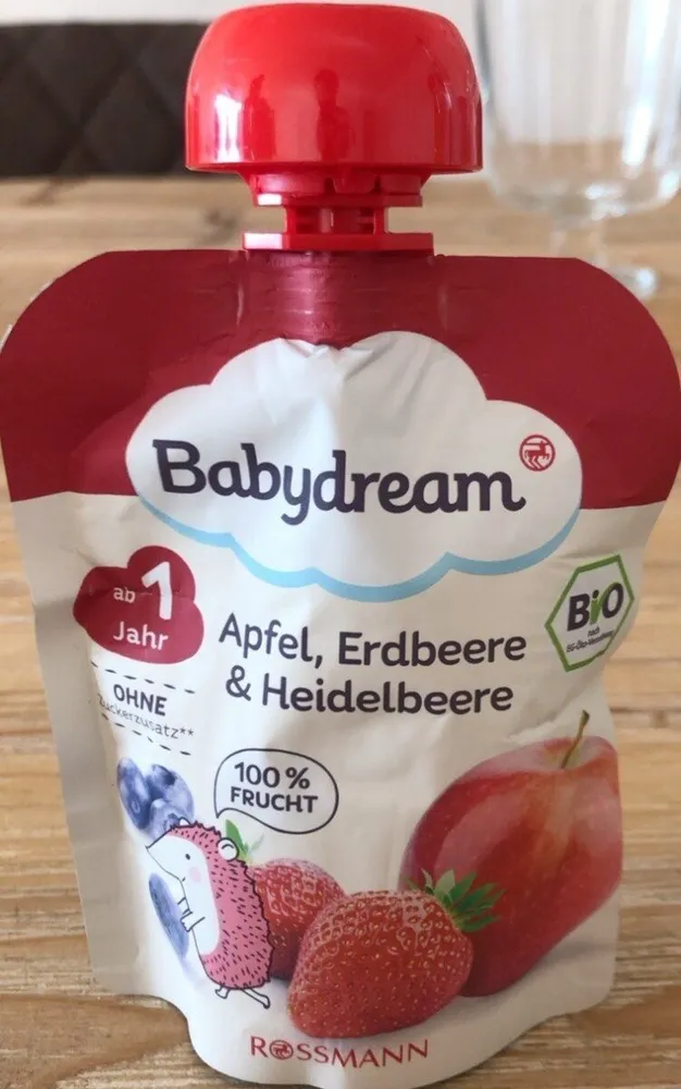 Babydream Apfel, Erdbeere & Heidelbeere
