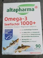 Omega -3 Seefischöl 1000 +