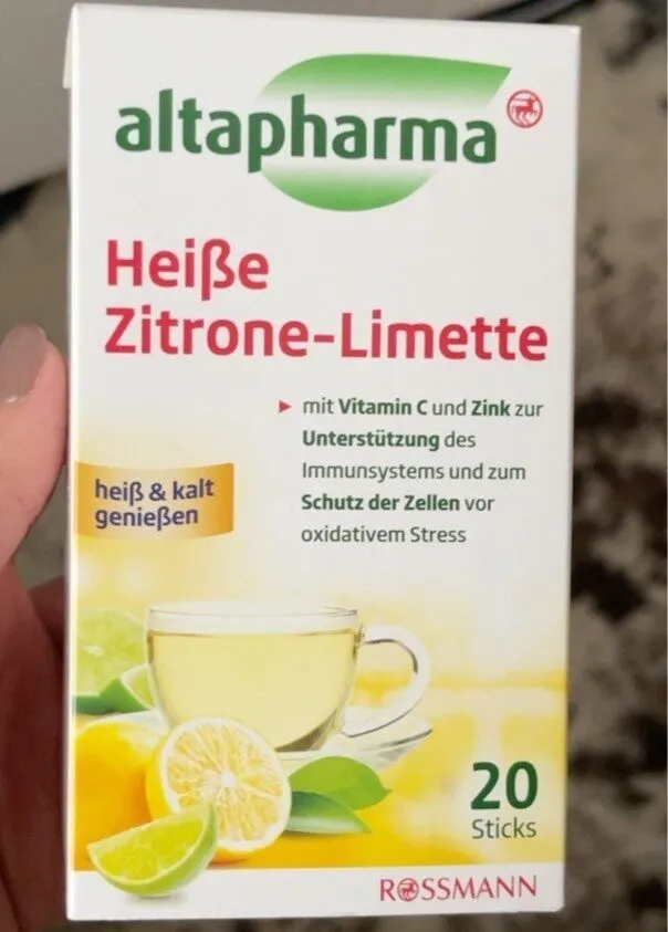 Heiße Zitrone- Limette