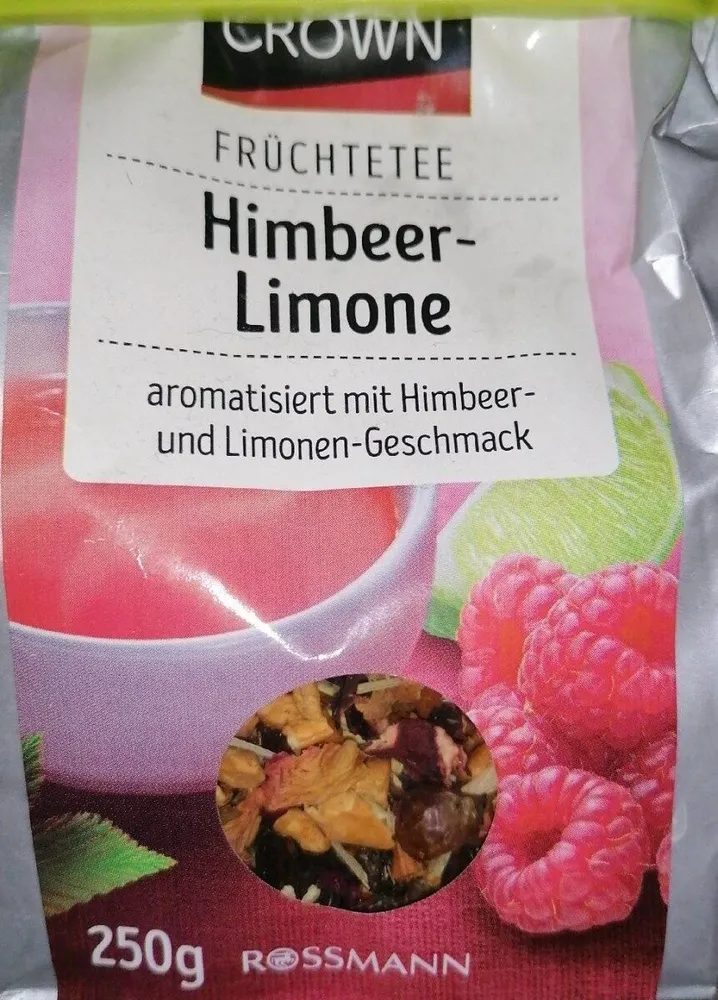 Himbeer-Limone Tee offen