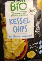 Kessel Chips mit Meersalz verfeinern