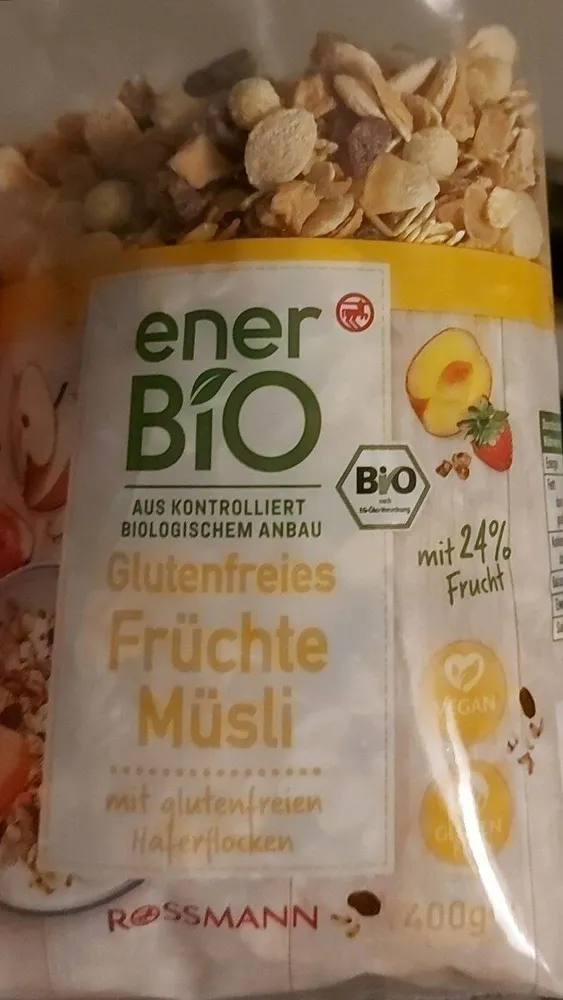 Glutenfreies Früchtemüsli