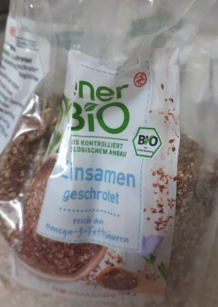 Leinsamen geschrotet