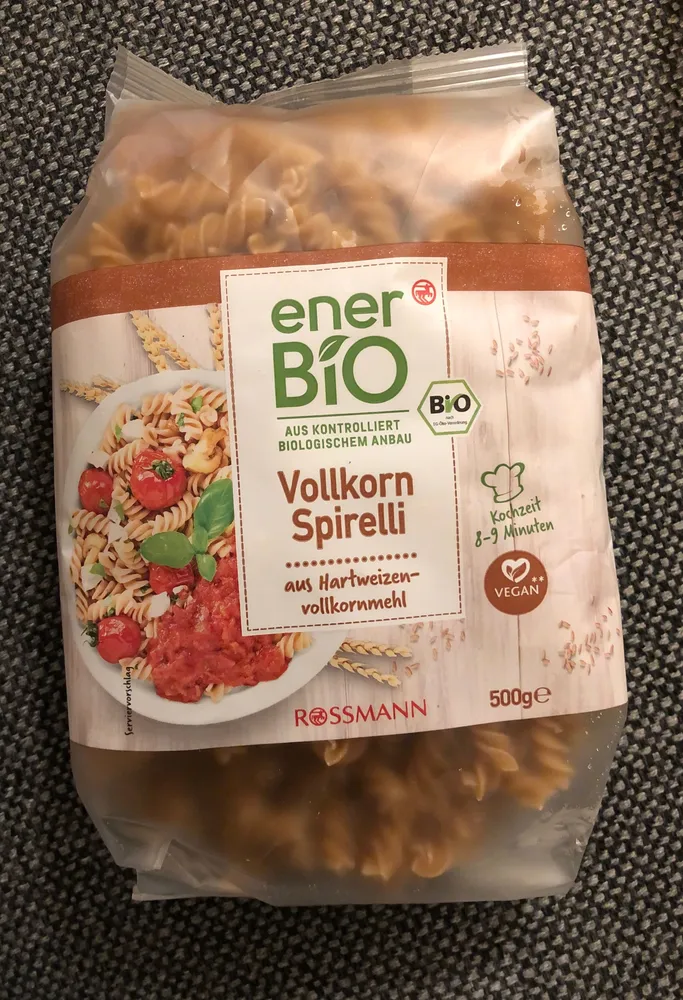 Vollkorn Nudeln