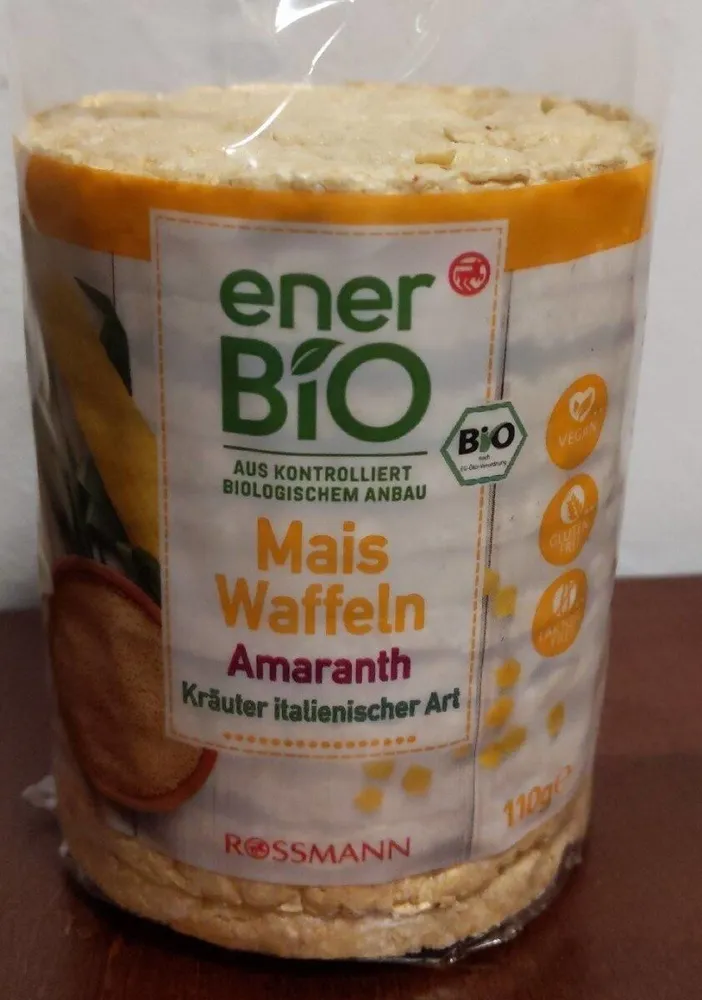 Mais Waffeln Amaranth