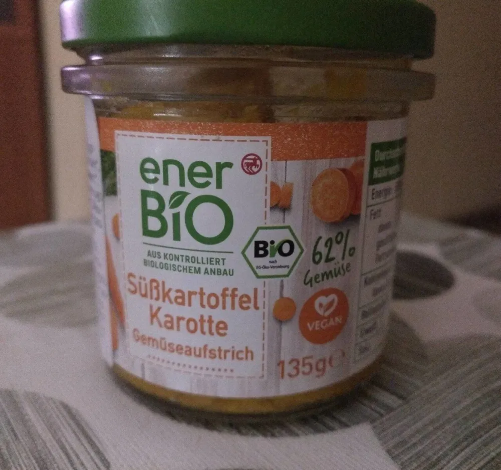 Süßkartoffel Karotte Gemüseaufstrich