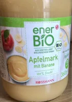 Apfelmark mit Banane