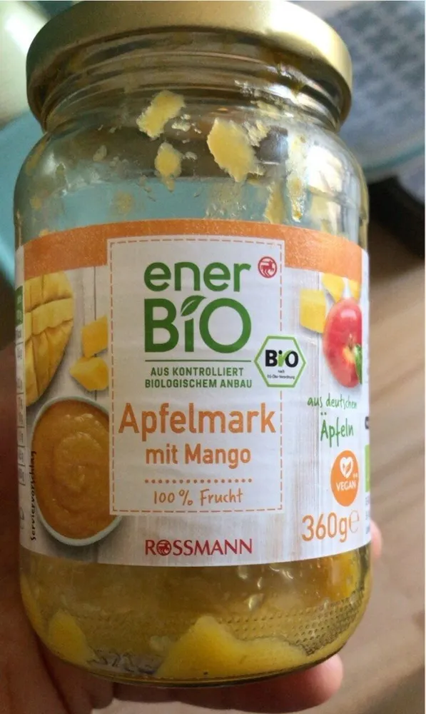 Apfelmark mit Mango