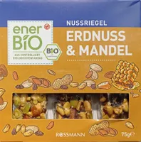 Nussriegel Erdnuss & Mandel
