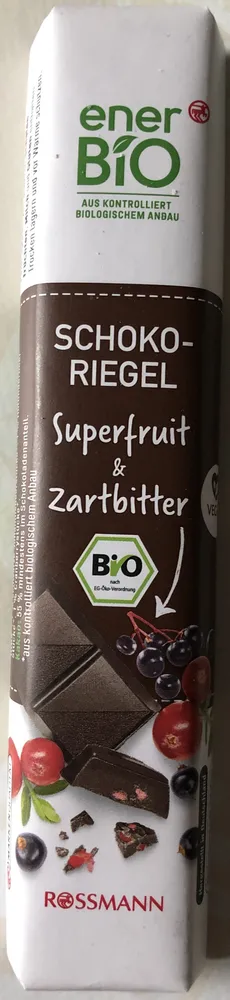 Schoko-Riegel Superfruit & Zartbitter