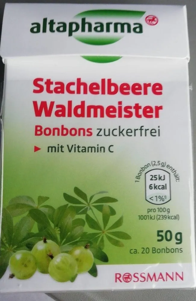 Stachelbeere Waldmeister Bonbon