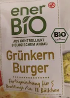 Grünkern Burger