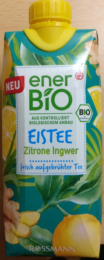 Eistee Zitrone Ingwer