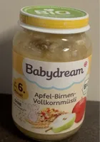 Apfel-Birnen-Vollkornmüsli