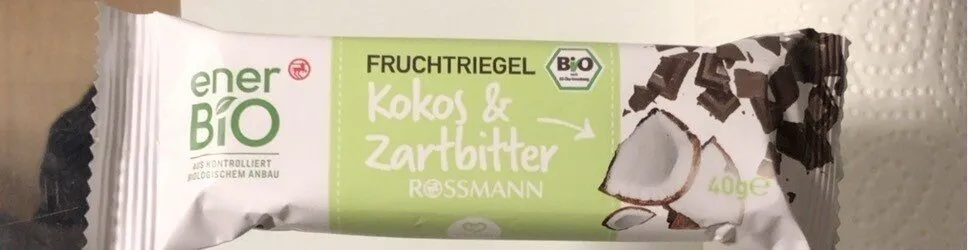 Fruchtriegel Kokos & Zartbitter
