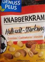Knabberkram Halbzeit-Stärkung