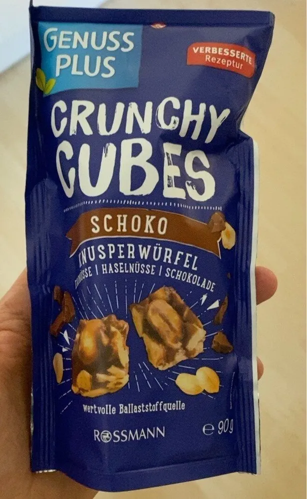 Crunchy Cubes Schoko