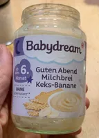 Guten Abend Milchbrei Keks-Banane