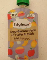 Baby dream Mango-Banane-Apfel mit Hafer&Milch