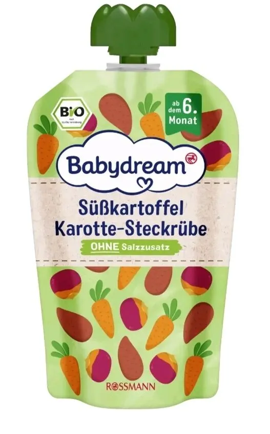 Babydream Süßkartoffel Karotte Steckrübe