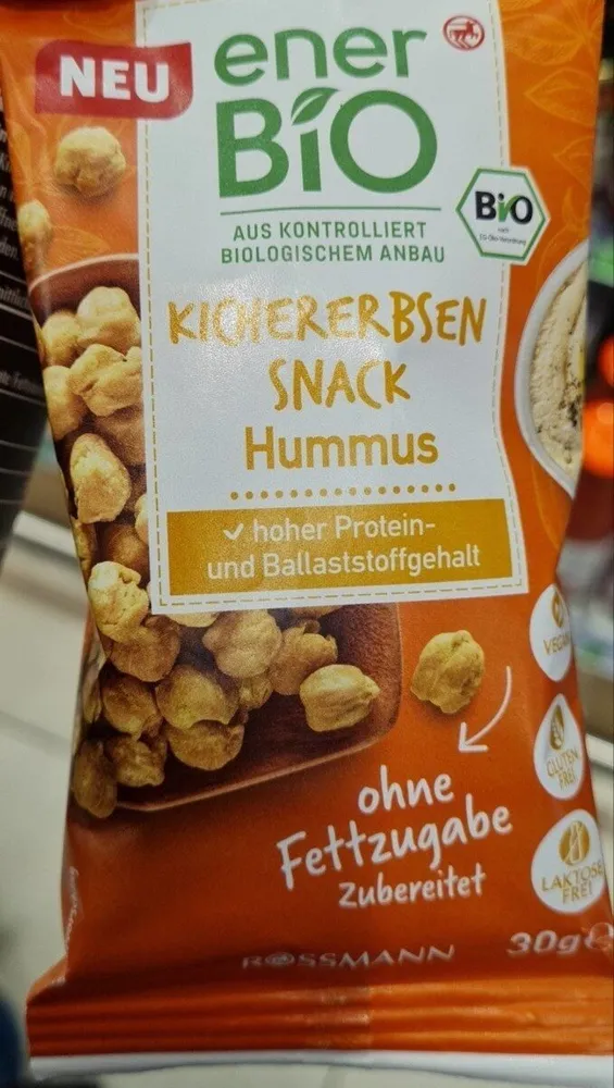 Kichererbsensnack Hummus