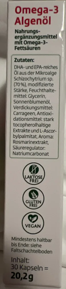 Omega-3 Algenöl