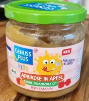 Aprikose in Apfel