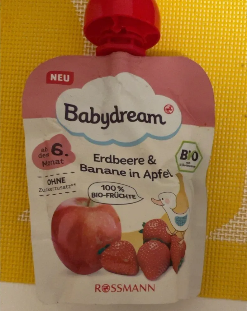 Erdbeere & Banane in Apfel