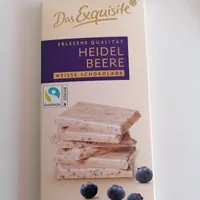 Heidelbeere weisse Schokolade