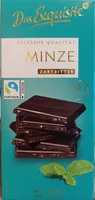 Rossmann Das Exquisite Erlesene Qualität Minze Zartbitter 4305615838861 Zartbitterschokolade mit Pfefferminz Crisp