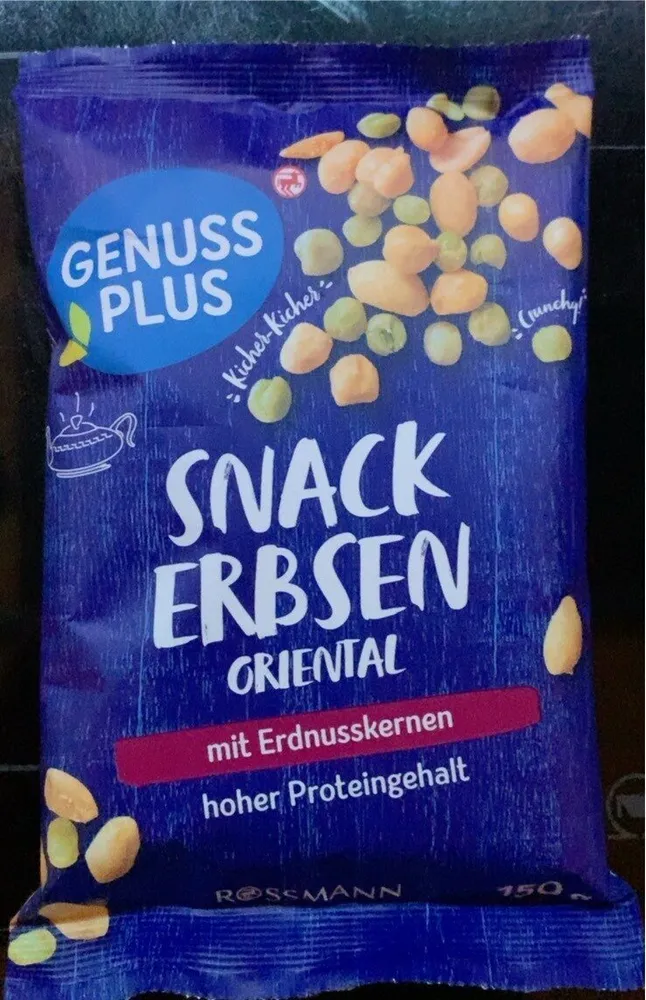 SNACK ERBSEN ORIENTAL mit Erdnusskernen