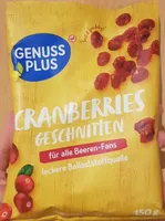 Cranberries Geschnitten