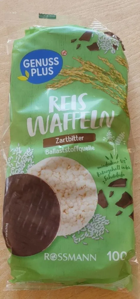 Reiswaffeln Zartbitterschokolade