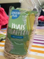 Maiswaffeln mit Meersalz