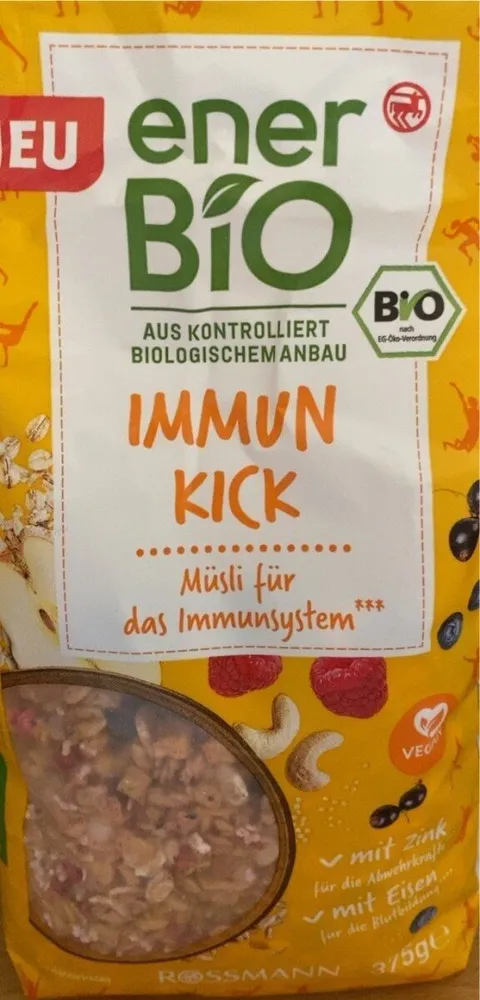 IMMUN KICK Müsli für das Immunsystem