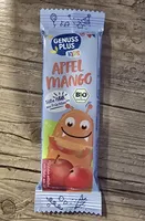 Bio Fruchtriegel Apfel-Banane-Birne-Mango