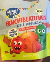 Fruchtblättchen Apfel-Erdbeere