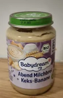 Abend Milchbrei Keks-Banane