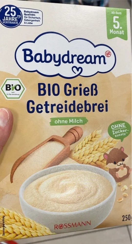 Bio Grieß Getreidebrei