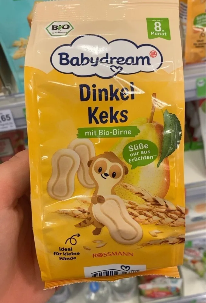 Dinkel Keks mit Bio-Birne