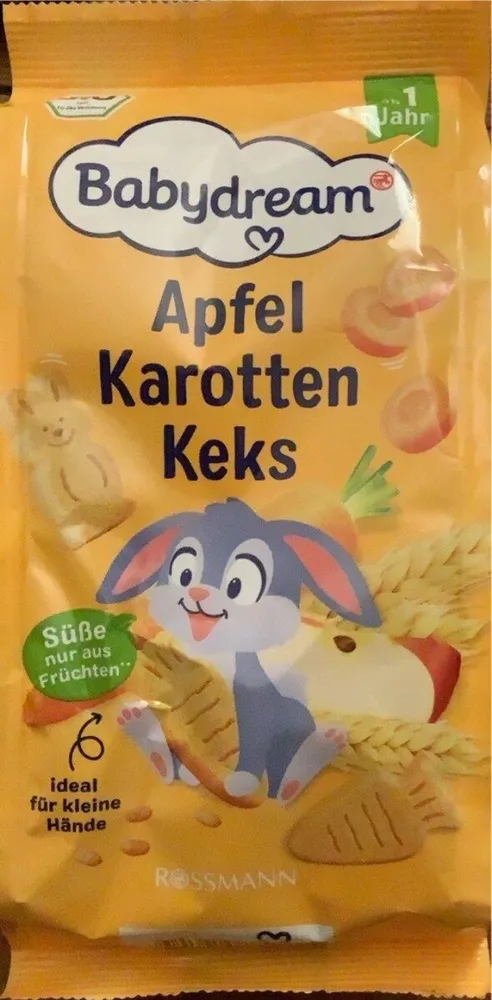 Apfel Karotten Keks