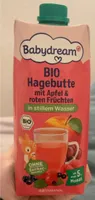 Bio Hagebutte mit Äpfeln & roten Früchten