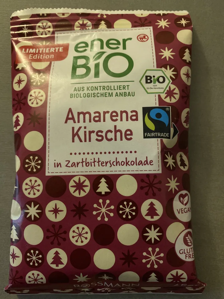 Amarena Kirsche in Zartbitterschokolade
