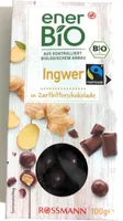 Ingwer in Zartbitterschokolade