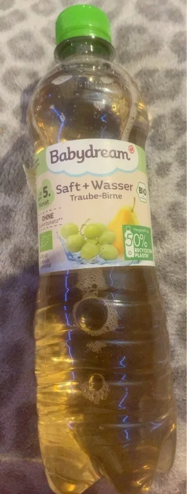 Saft+wasser traube birnr