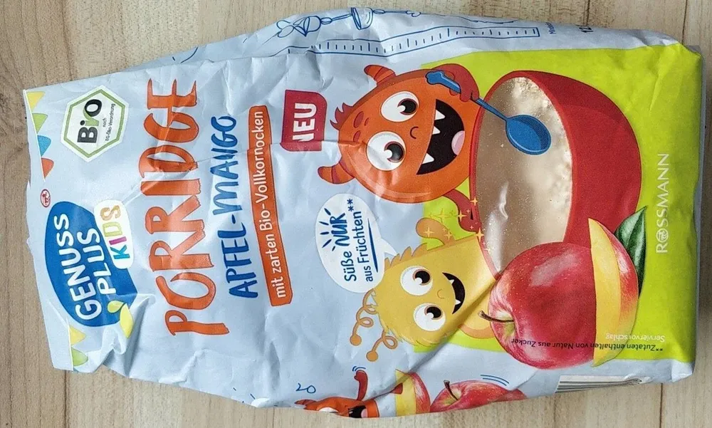 Genuss Plus Kids Porridge Apfel-Mango