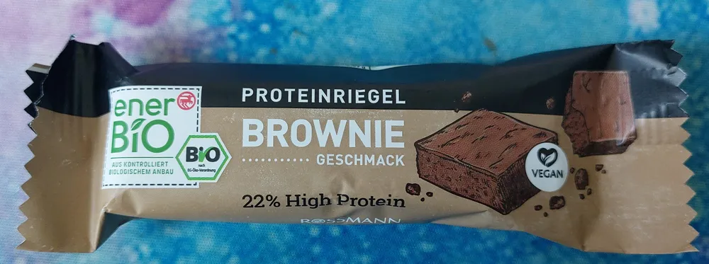 Proteinriegel Brownie Geschmack