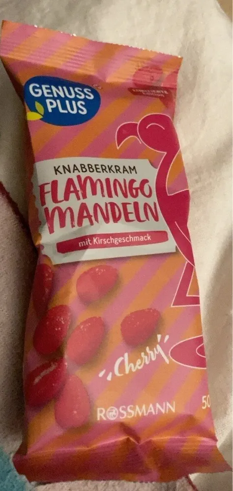 Knabberkram Flamingo Mandeln