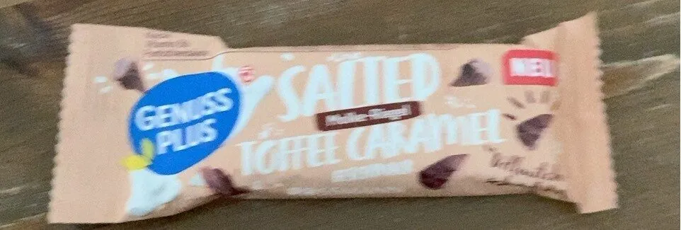 Salted Toffee Caramel Molke Riegel